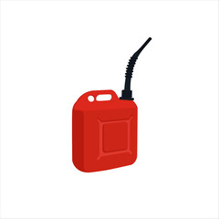 red gas pump