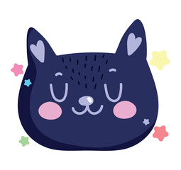 kawaii cat cartoon