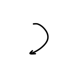 Hand Drawn Arrow Vector