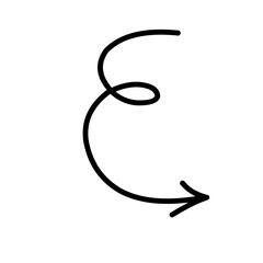 Hand Drawn Arrow Vector