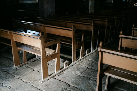 benches in church