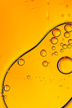 Orange Oil Droplets 