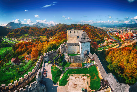 Castle in Celje city