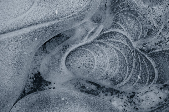 Abstract ice texture background