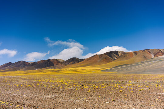 Mountains full of colors