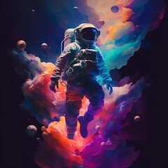 Obraz na płótnie Canvas Space,night,science