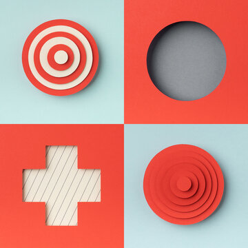 Fototapeta Geometric shapes
