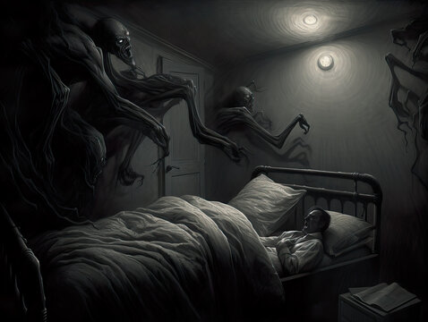 Sleep Paralysis" Images – Browse 688 Stock Photos, Vectors, and Video |  Adobe Stock