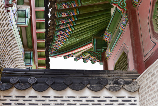 Colorful traditional architecture