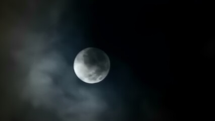 Obraz na płótnie Canvas moon