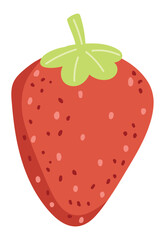 strawberry fruit icon