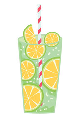 detox lemonade drink