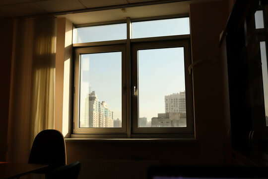 window in the office
