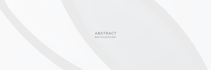 White abstract elegant modern Background. Wave gradient design style. Space concept. landing page.
