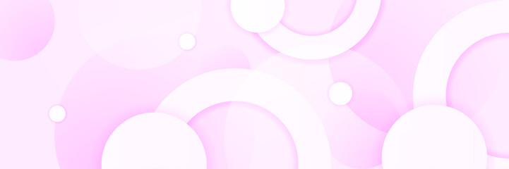 Abstract pink background. Pink modern shapes background for banner template.