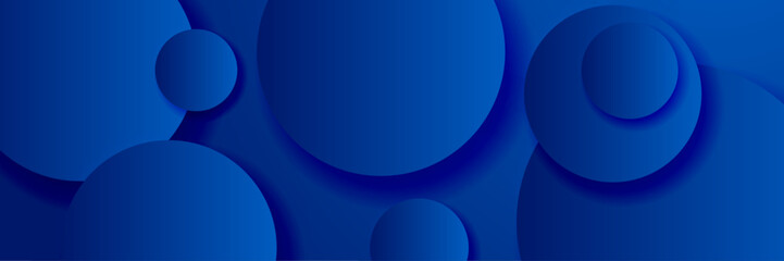Abstract blue color background. Dynamic shapes composition. Vector illustration