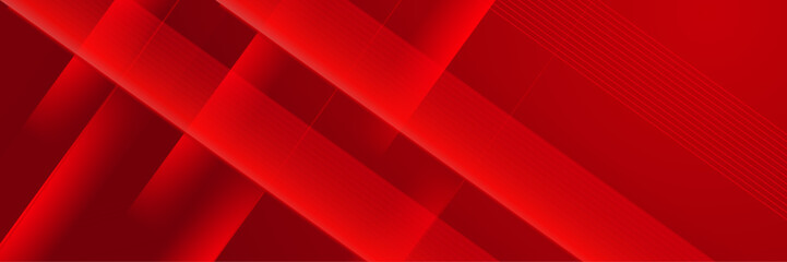 Fototapeta premium red banner background