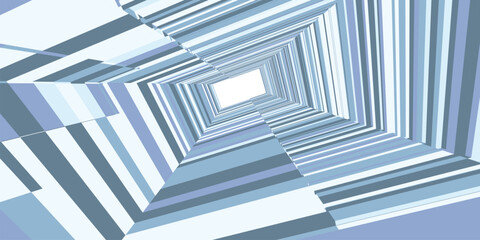 Abstract 3D Architectural background, Architectural blueprint