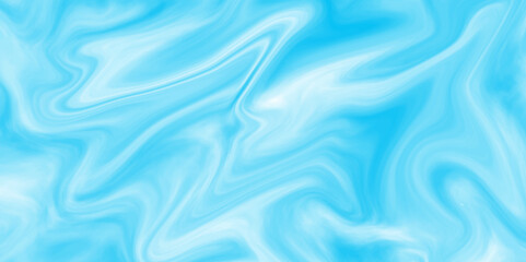 Abstract beautiful blue swirl liquid background. acrylic liquid textures with spots and splashes of color paint. colorful marble pattern of the blend of curves .colorful marble surface.