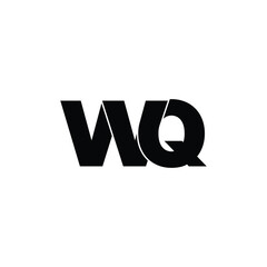VVQ letter monogram logo design vector