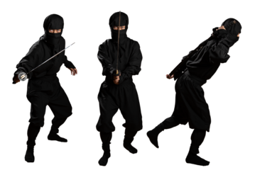 Easy-to-use Japanese ninja clippings png