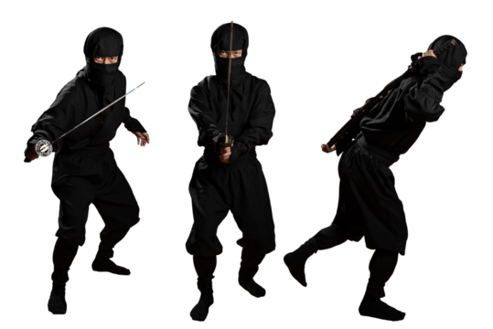 Easy-to-use Japanese ninja clippings png