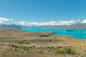 lake in the mountains