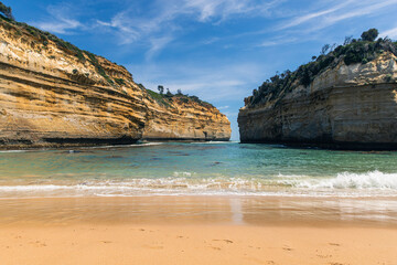 beach and rocks