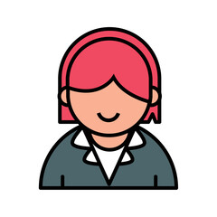 woman character cartoon