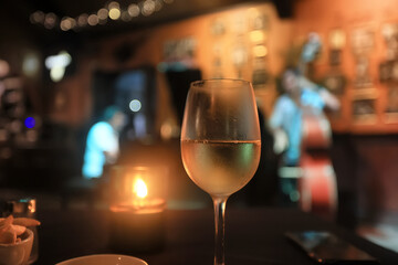 table setting in the restaurant for the cafe interior menu