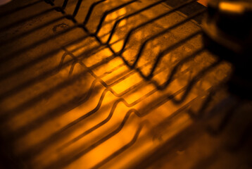 Industrial oven detail