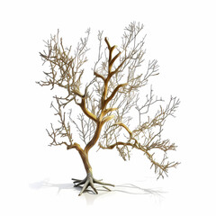 Dry Dead Branch. Generative AI