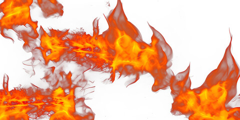 close up of fire flames. hellfire background. Generative AI.