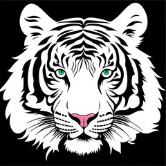 Obraz premium Tiger Mascot Illustration