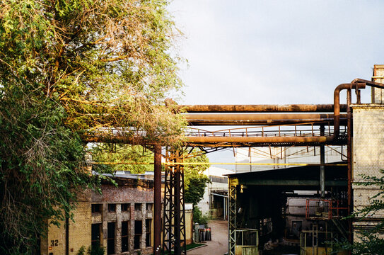Industrial cultural aera in Moscow