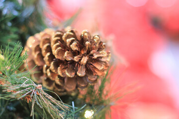 21 Dec 2013 a Christmas tree decoration in shopping mall