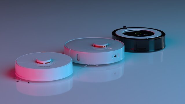 3 Robotic Vacuum Cleaners