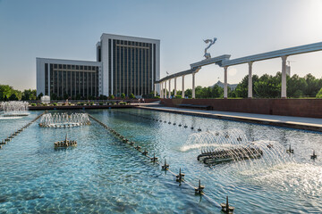 Fountain in Mustaqillik Maydoni (Independence Square), Tashkent
