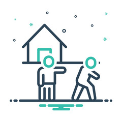 Mix icon for exclude