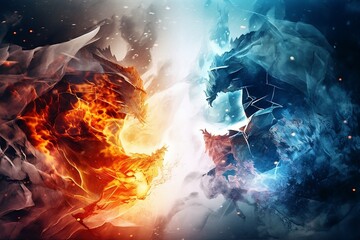 Fototapeta premium Wallpapers in colors