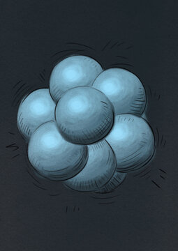 A Floating Cluster of Blues