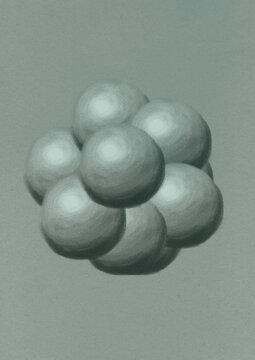A Floating Cluster of Balls