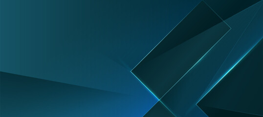 Obraz premium green abstract green light abstract ,background polygon elegant background and frame background