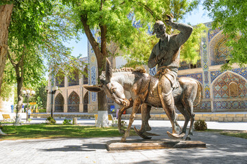 Khoja Nasreddin Efendi Monument in Historic Center of Bukhara