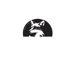 wolf head silhouette