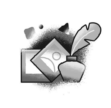 Creating bios and headshots illustration. 