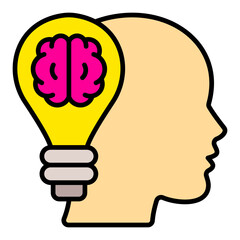 Creativity Filled Line Icon