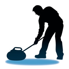 curling, silhouette, vector, sport, cleaning, illustration, people, cleaner, golf, boy, vacuum, hockey, person, scooter, silhouettes, worker, woman, black, business, men, art, child, ball, work, club,