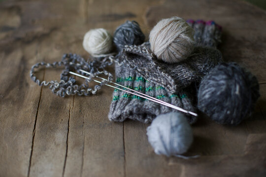 balls of yarn for knitting