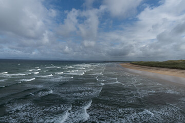Tullan Strand Bundoran, Donegal on a summer day